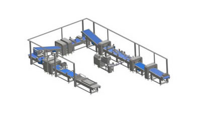 Automatic Tart Shell Production Line